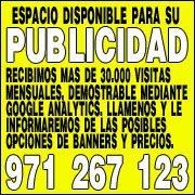 Espacio disponible para su publicidad