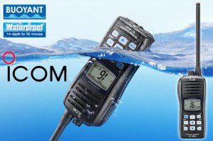 EMISORA VHF ICOM IC-M33, SE PUEDE MOJAR Y FLOTA!!! - 07 vhf icom ic m331