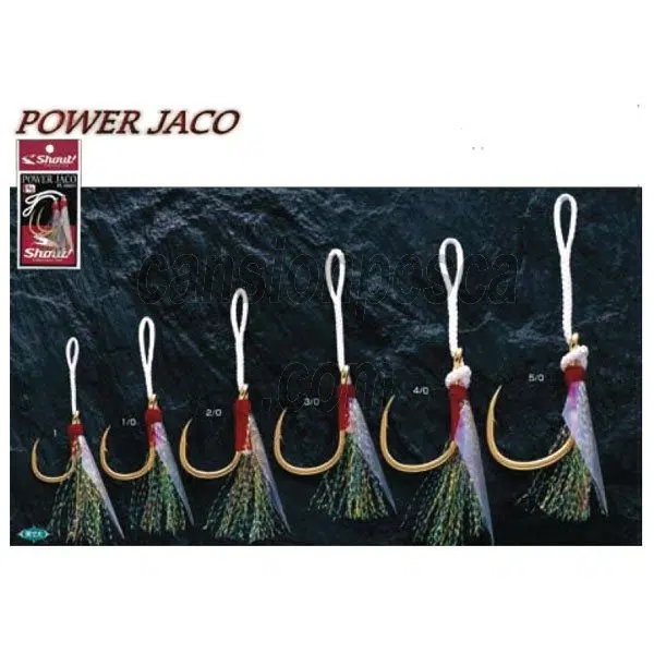 anzuelo shout power jaco assist