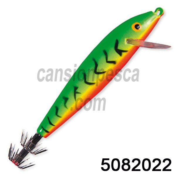 jibionera con babero  linea effe squid troll 12cm