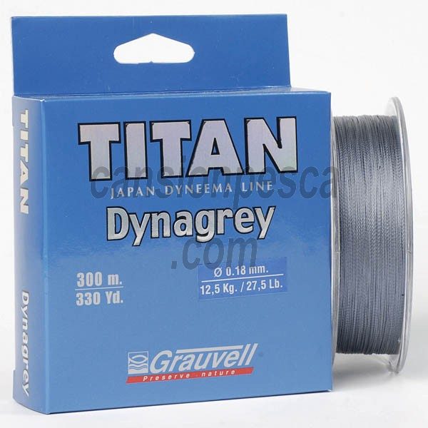 trenzado grauvell titan dynagrey 300m