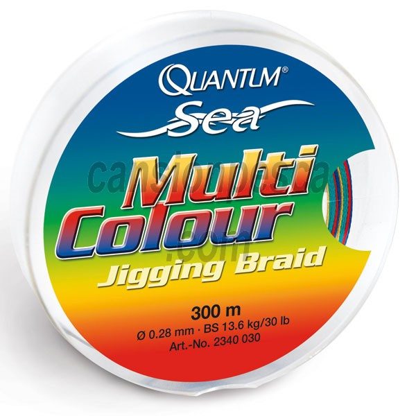 trenzado quantum sea multi colour jigging braid (10 colores) 300m