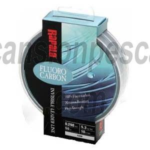 rapala fluorocarbon invisible leader line 50m