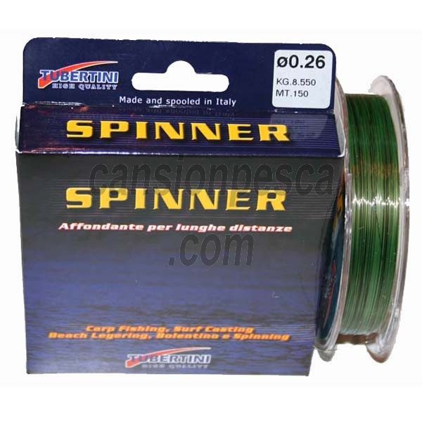 nylon tubertini spinner 150m