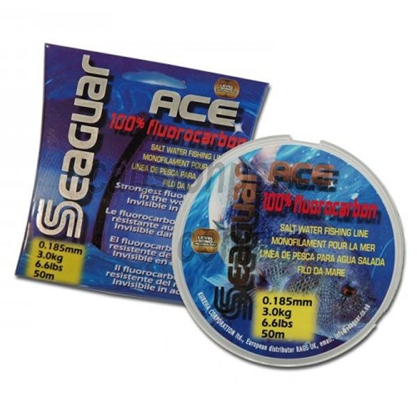 Caperlan Filo pesca Fluorocarbon 100% 50 M