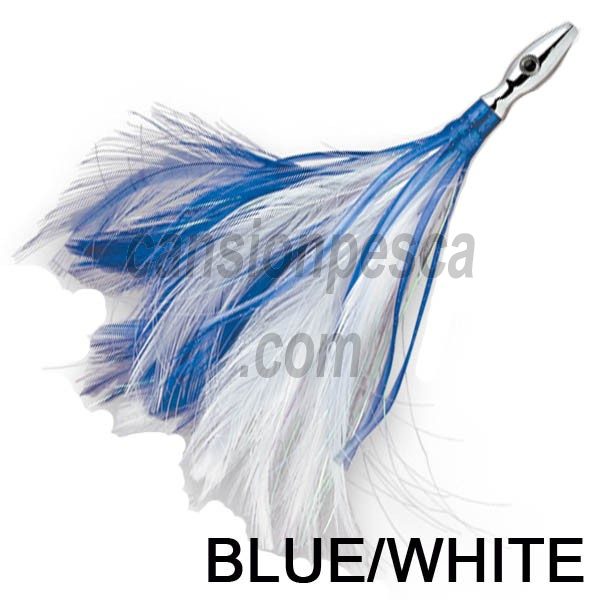 pez pluma williamson lures flash feather rigged 7.6cm