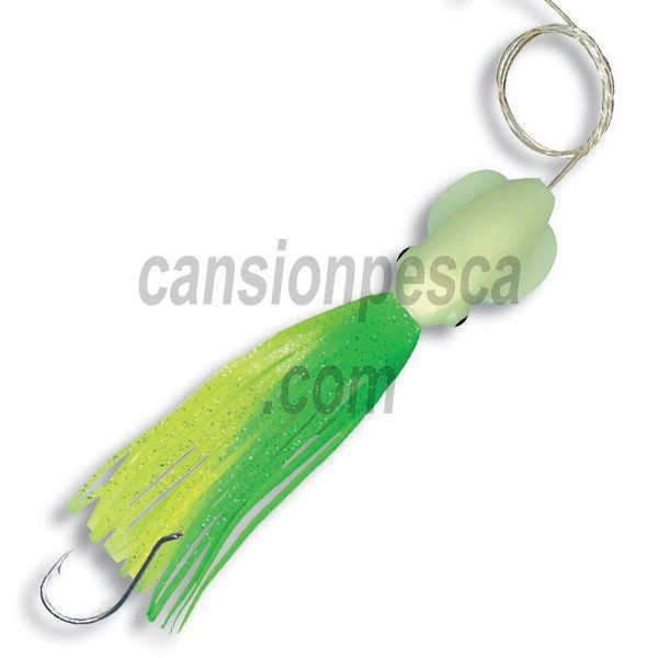 pez pulpo quantum glowing octopus 18cm montado