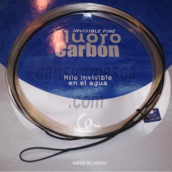 bajo atun gigante ligada leader golden fish fluorocarbon 20m