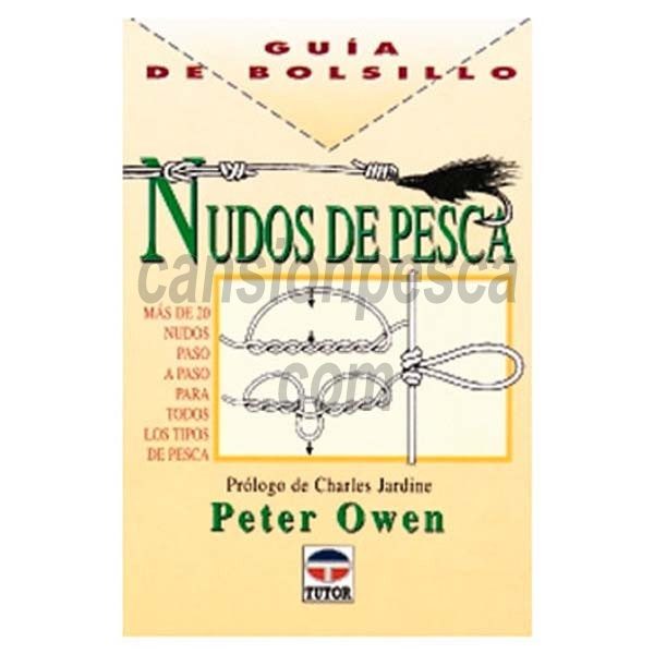 libro guia de bolsillo nudos de pesca