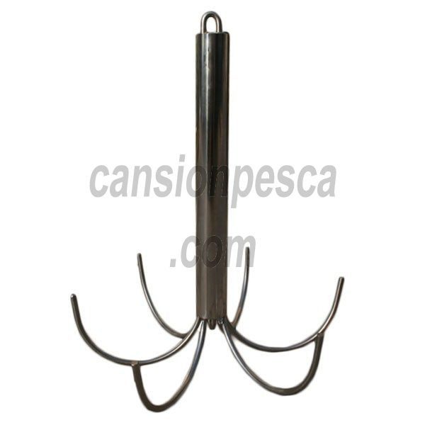 ancla fondeo ferraton inox anilla 6 puntas