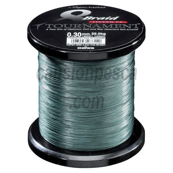 trenzado daiwa tournament specialist 8 braid hyper pe 1000m