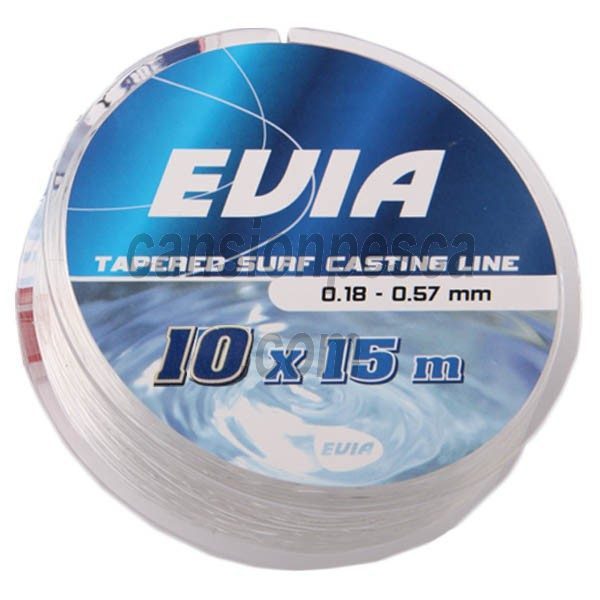 cola de rata evia tapered surf casting line 15mx10