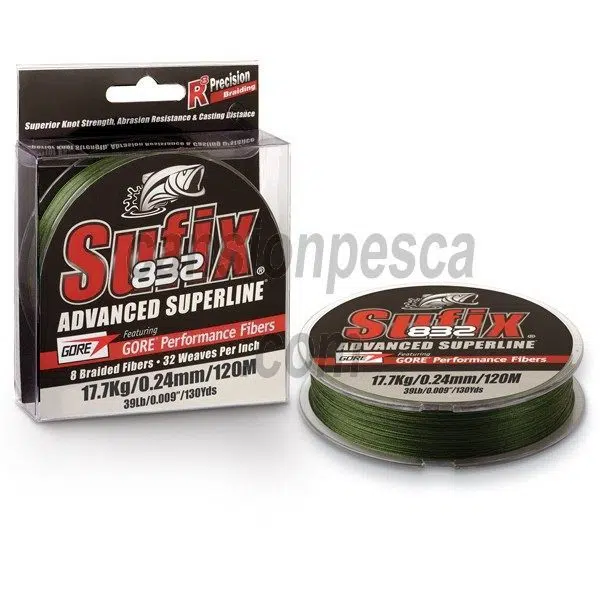 trenzado sufix 832 dyneema con gore 250m - p 94171 6318 trenzado sufix 832 dyneema con gore 250m