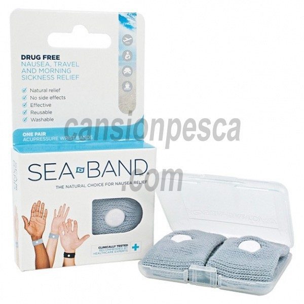 antimareo pulsera sea band