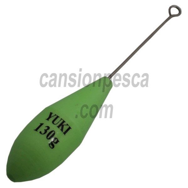 plomo casting varilla fosforescente verde