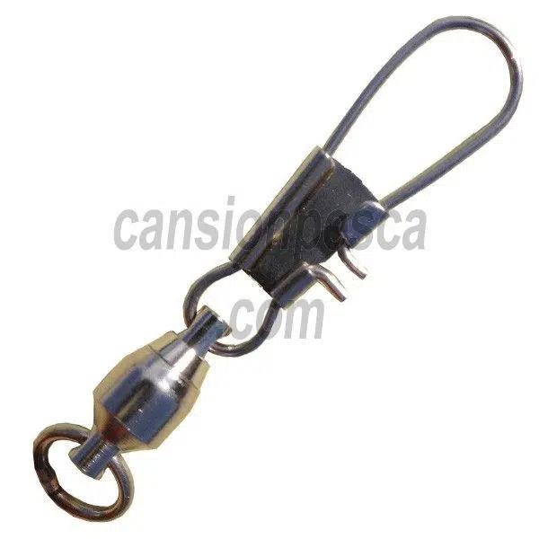 emerillon con imperdible grauvell teklon ball bearing 