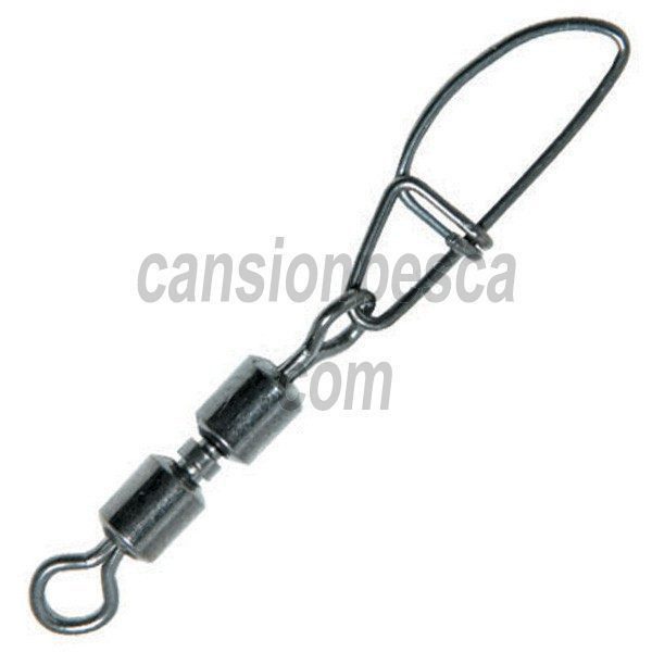 emerillon con imperdible quantum safety double swivel