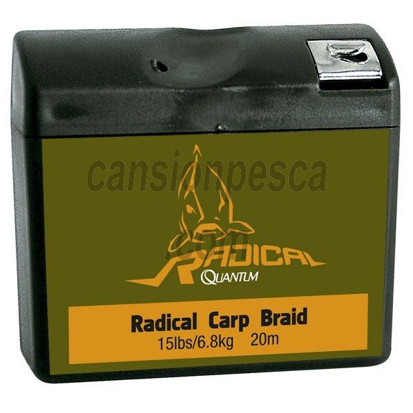 trenzado quantum radical carp braid 20m