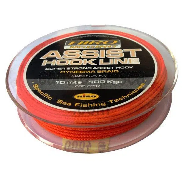 trenzado hiro dyneema assist hook line 10m - p 86160 7353 trenzado hiro dyneema assist hook line 10m