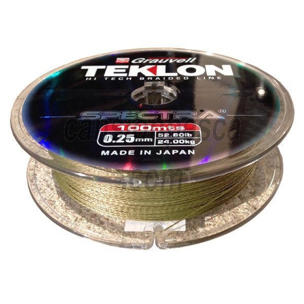 trenzado grauvell teklon spectra 100m