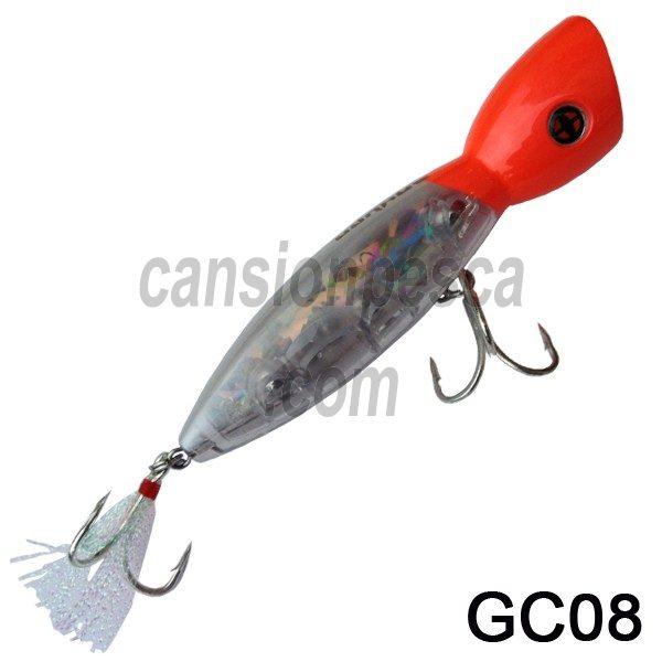 Leurre dur de surface type Popper PULSION TR 100 de Sakura Leurre dur de surface type Popper PULSION TR 100 de Sakura