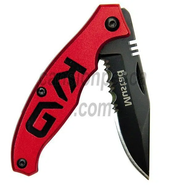 cuchillo mustad kvd folding anglers knive