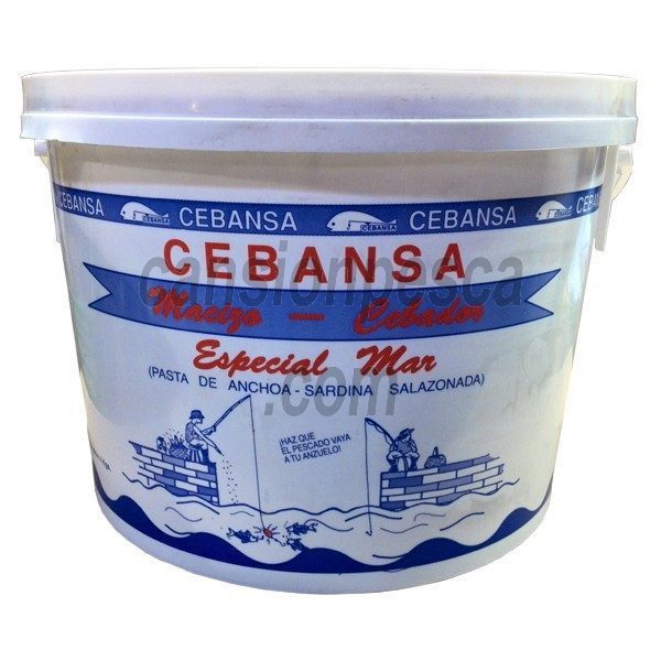 cebo engodo cebansa pasta anchoa y sardina 5kg