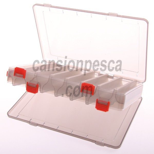 caja evia doble para cebos MHREV01