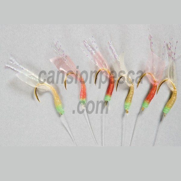 jurelera hikaru sabiki shrimp mixed colours
