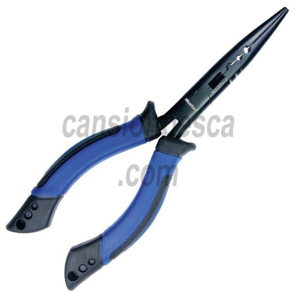alicates mustad soft grip plier with rubber holster 20cm