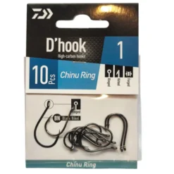 anzuelo daiwa chinu ring high-carbon - anzuelo daiwa chinu ring carbon 02 anzuelo-daiwa-chinu-ring-carbon-01
