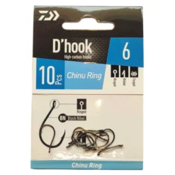 anzuelo daiwa chinu ring high-carbon - anzuelo daiwa chinu ring carbon 09 anzuelo-daiwa-chinu-ring-carbon-06