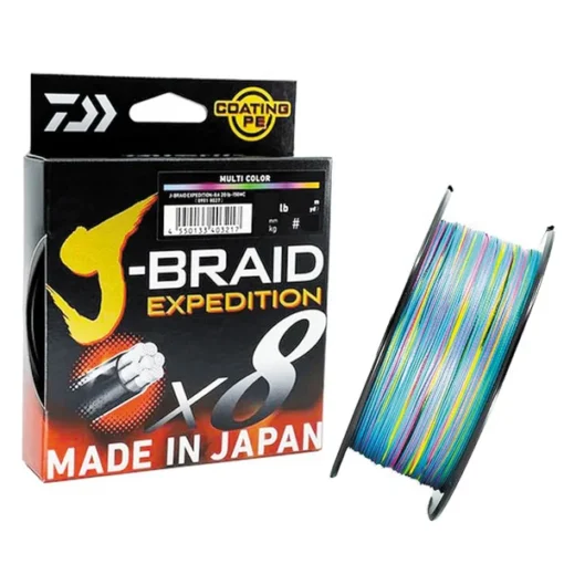 trenzado daiwa j-braid x8 expedition 300m
