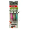 tataki squid set ghost 3ps kit01 fluocarb 2m - potera tataki squid ghost set potera-tataki-squid-ghost-set