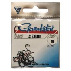 anzuelo gamakatsu LS-3400D - anzuelo gamakatsu 3400d 10 25u anzuelo-gamakatsu-3400d-10-25u