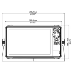 plotter sonda lowrance hds pro 9" sin transductor - hds 9 front hds-9-front