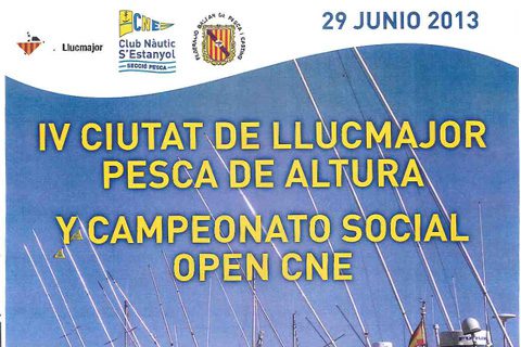 IV CIUTAT DE LLUCMAJOR PESCA DE ALTURA Y CAMPEONATO SOCIAL OPEN CNE - 4 ciutat de llucmajor pesca de altura y campeonato social open cne