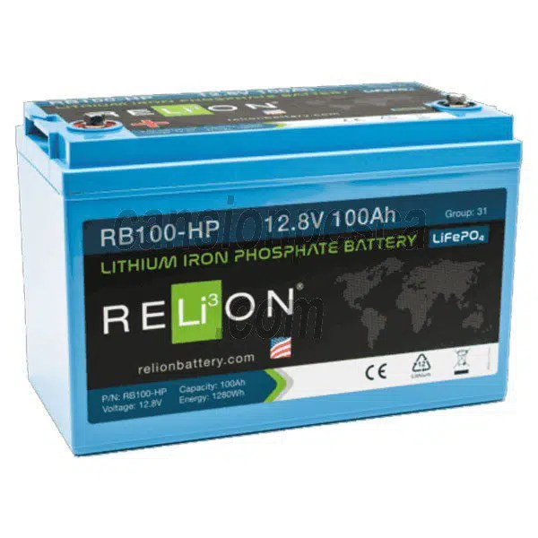 bateria relion de litio 12v/100ah