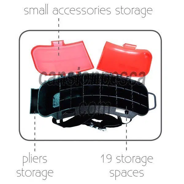 caja dtd riñonera porta cebos tackle box - Imagen 2