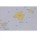 CARTAS BATIMÉTRICAS DE LAS ISLAS BALEARES - carta nautica batimetrica de las islas baleares