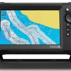 Alternative view of lowrance Eagle 7 con Transductor HDI 50/200 600w. CHIRP/DownScan con cartografia c-map discover