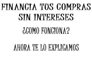 ¡¡financie sus compras desde 20€ al mes!! - financiacion