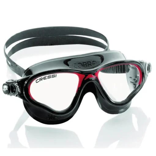 gafas-natacion-cressi-cobra-dark-rojo