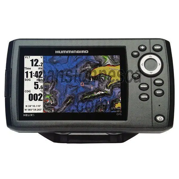 gps plotter humminbird helix 5