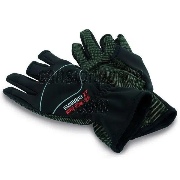 guantes shimano xt hyper fishing gear - cansionpesca.com
