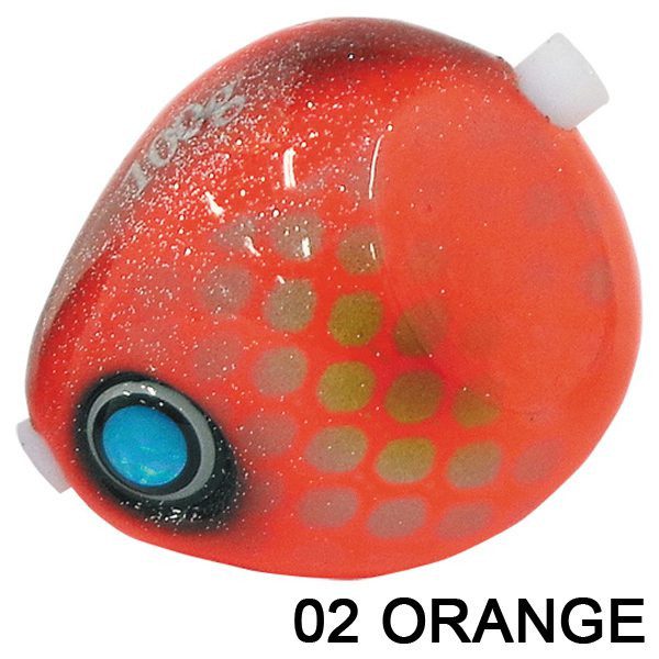 Como pescar a Tai Rubber - head tai rubber crazee 02 orange 150gr