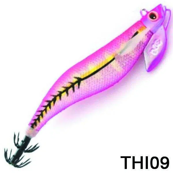 Como pescar calamares a eging TIP RUN - jibionera akami takeshi thi09 jibionera akami egi takeshi hiromi 12.5cm