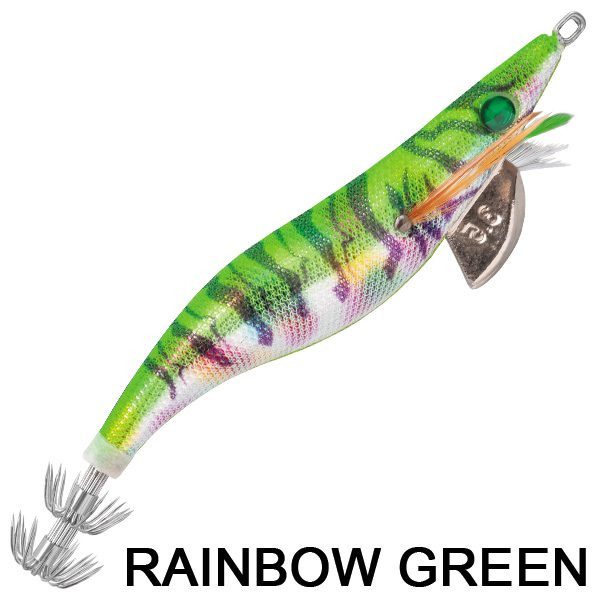 jibionera cinnetic crafty tiger glow rainbow green