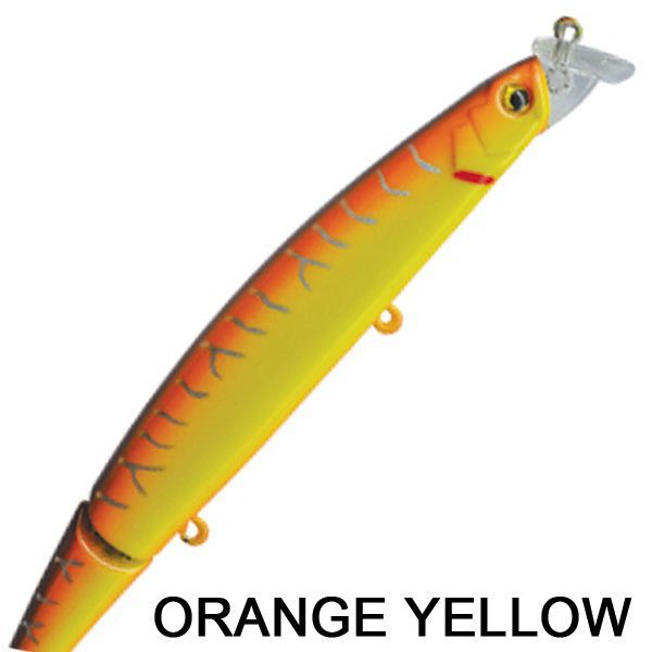 jibionera dtd calamari hunter 13cm - jibionera dtd calamari hunter orange yellow