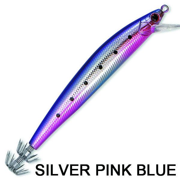 jibionera nomura ika calamari 12cm - jibionera nomura ⁮ika calamari silver pink blue 12cm